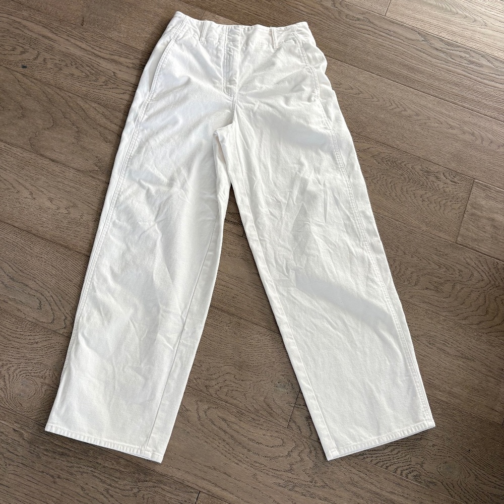Aritzia Wilfred Free White Pants - Picture 3 of 13